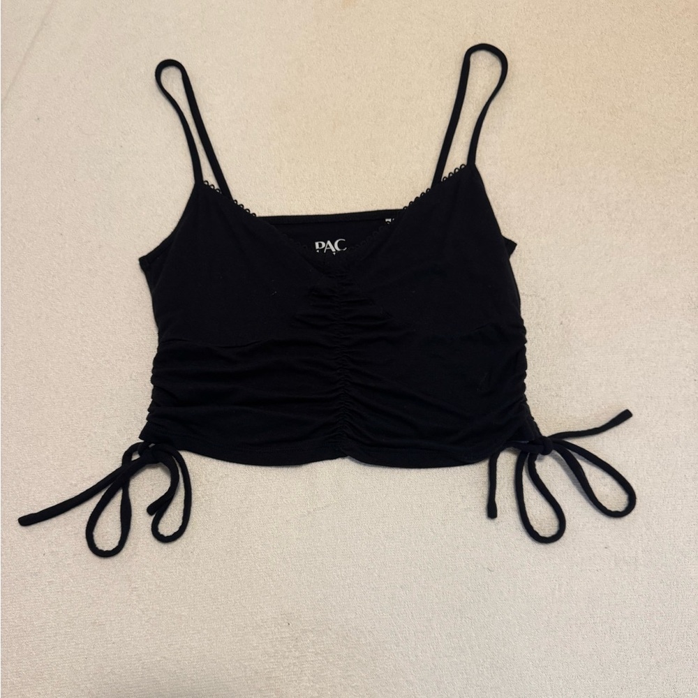PacSun Black Cami Crop Top